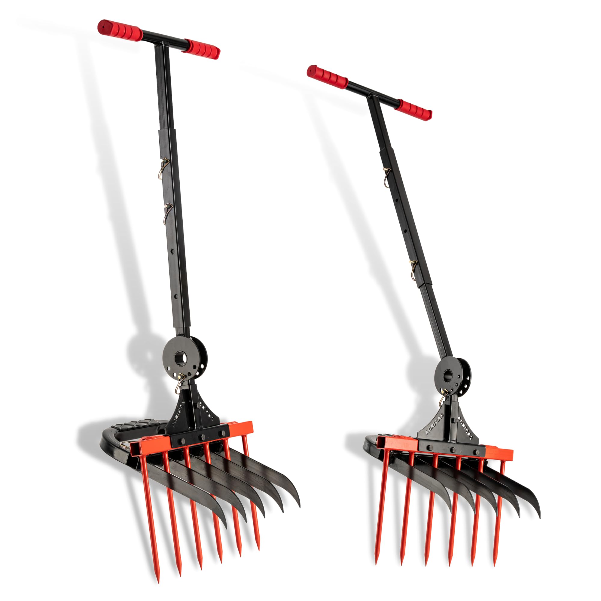 Broadfork Cultivador Tiller Césped y Jardín Herramienta de Mano
