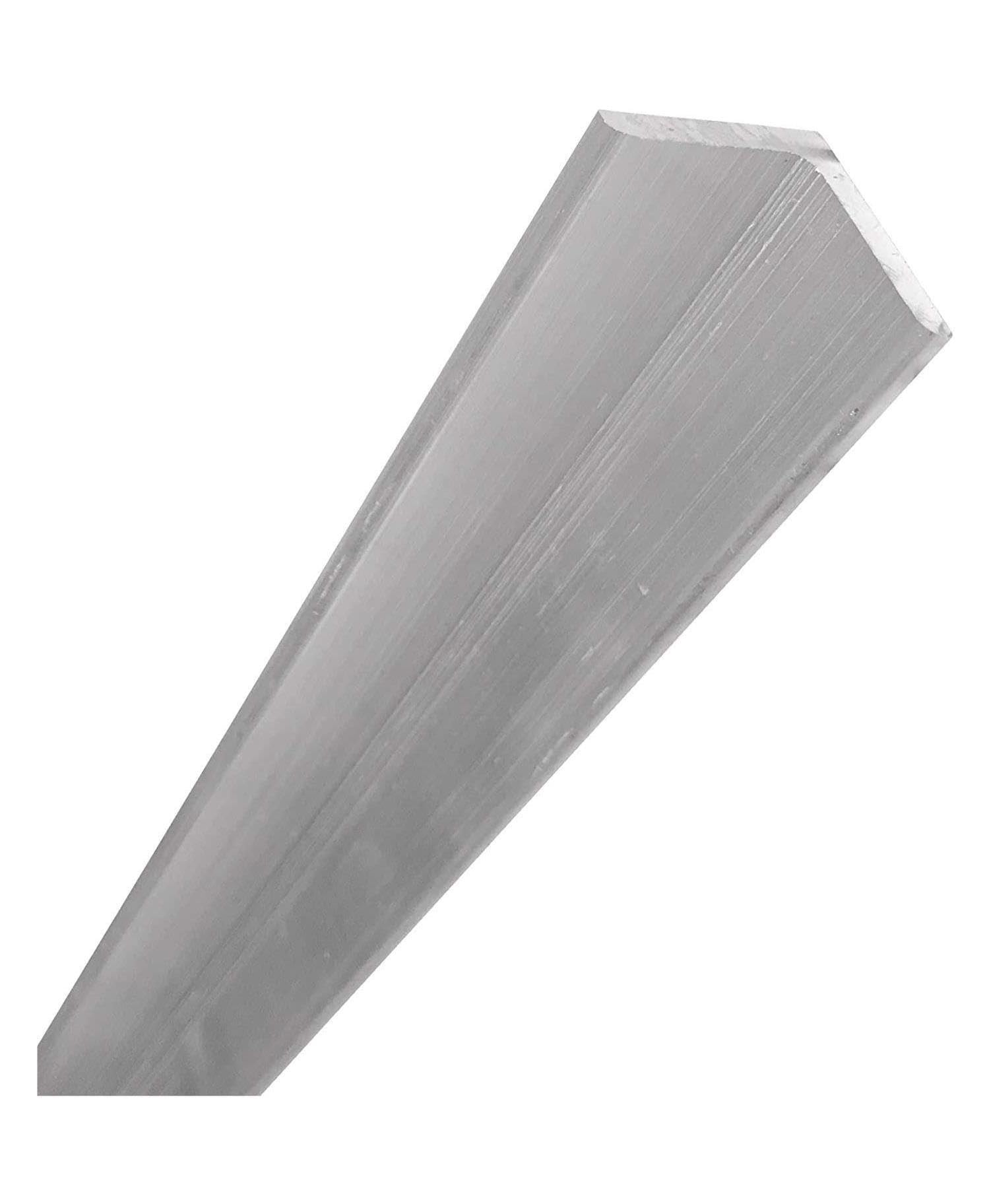 Ángulo de aluminio en forma de L, 1 pieza