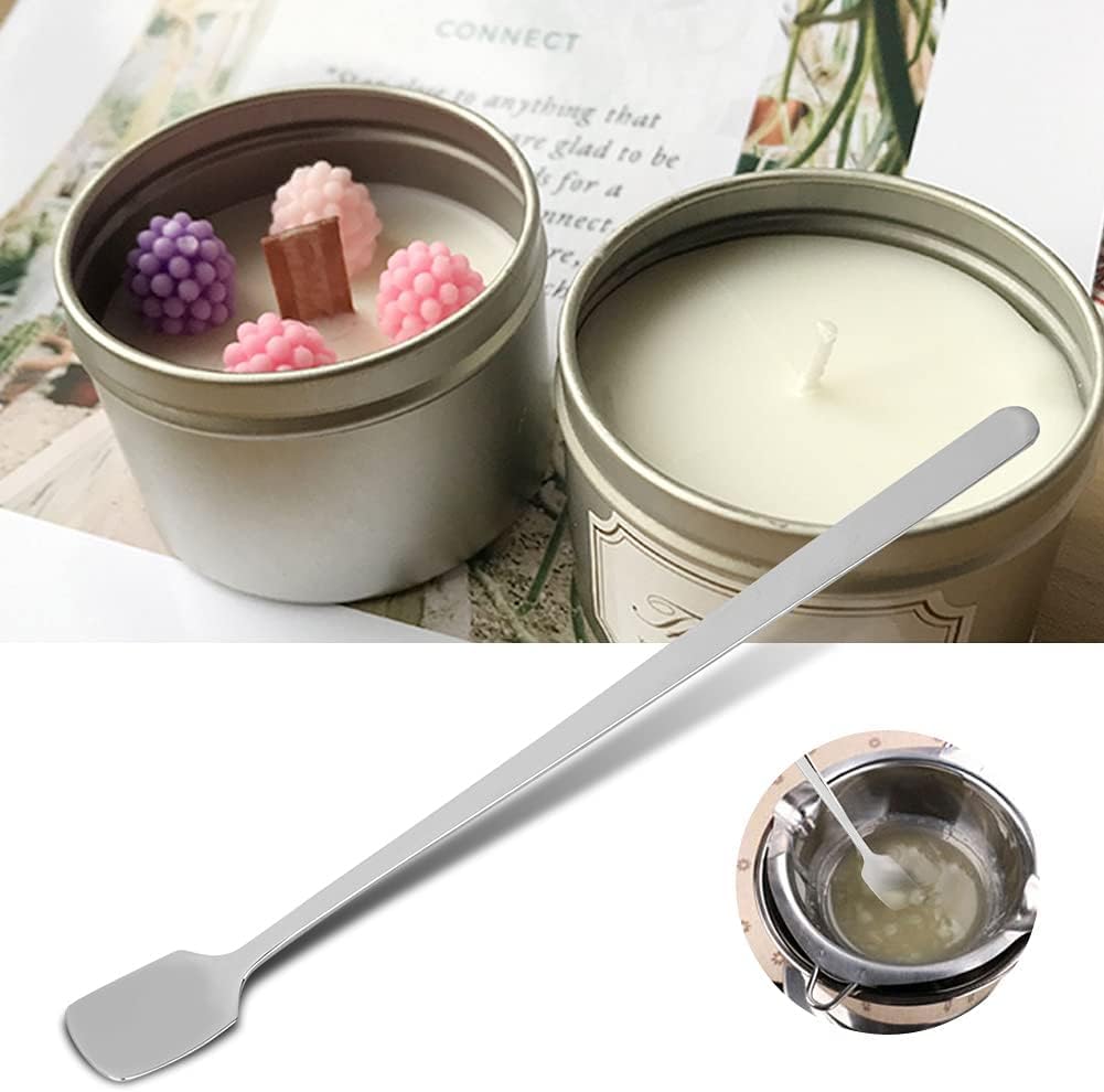 Health Gear Multifunction Stainless Steel Long Handle Teardrop Shape Stirring Spoon, 1 Piece, 9.84 x 6.7 Inches