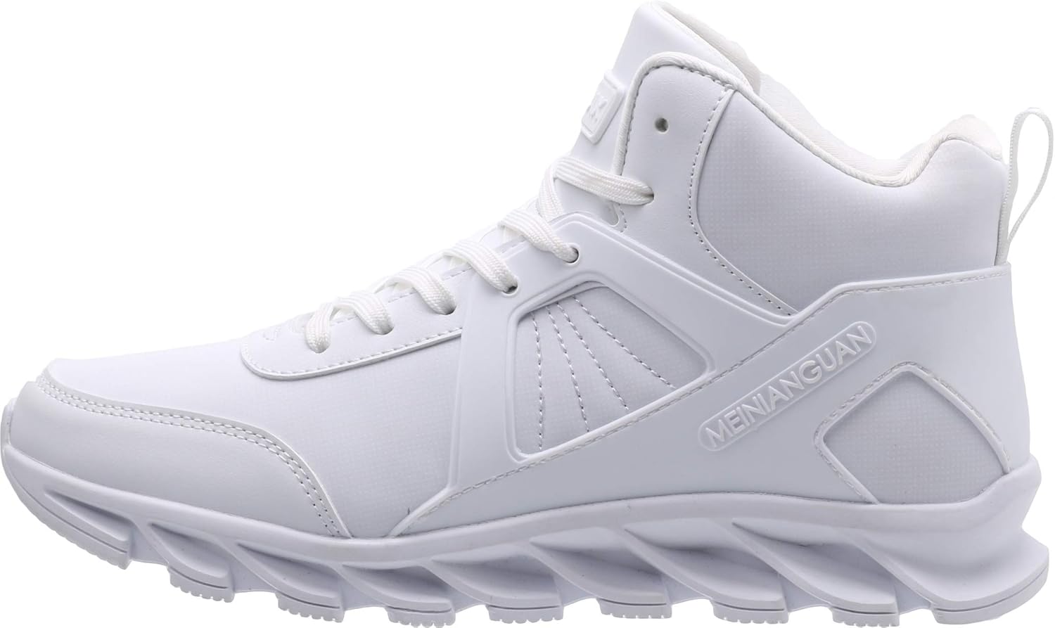 BRONAX Men's High Top Shoes Athletics Gym Stylish Sneakers