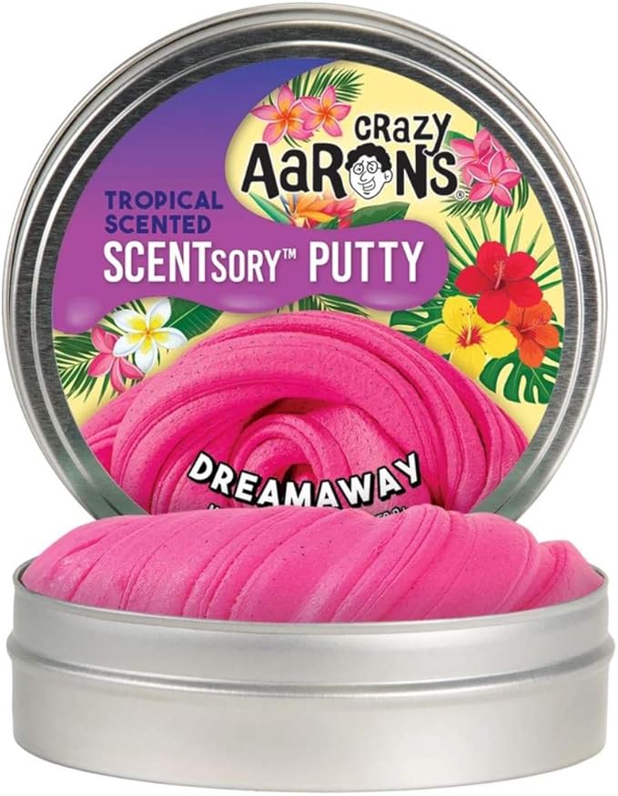 Crazy Aaron's Scented Thinking Putty 7cm Tin Dreamaway Scented Pink