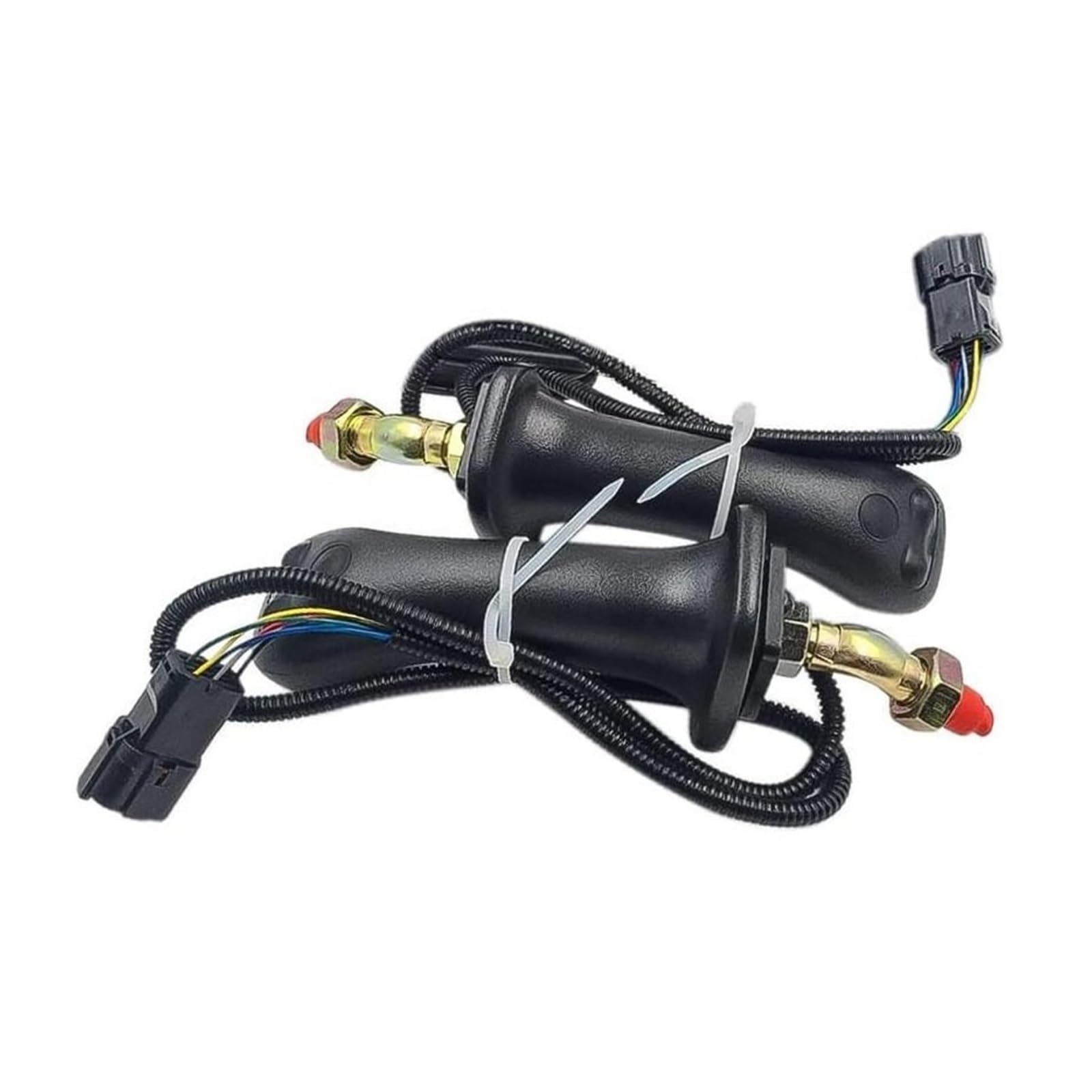 Akcesoria do naprawy koparki samochodowej, 225-9215-9 Uchwyt joysticka Trzy przyciski z wtyczką Części naprawcze Joystick do koparki