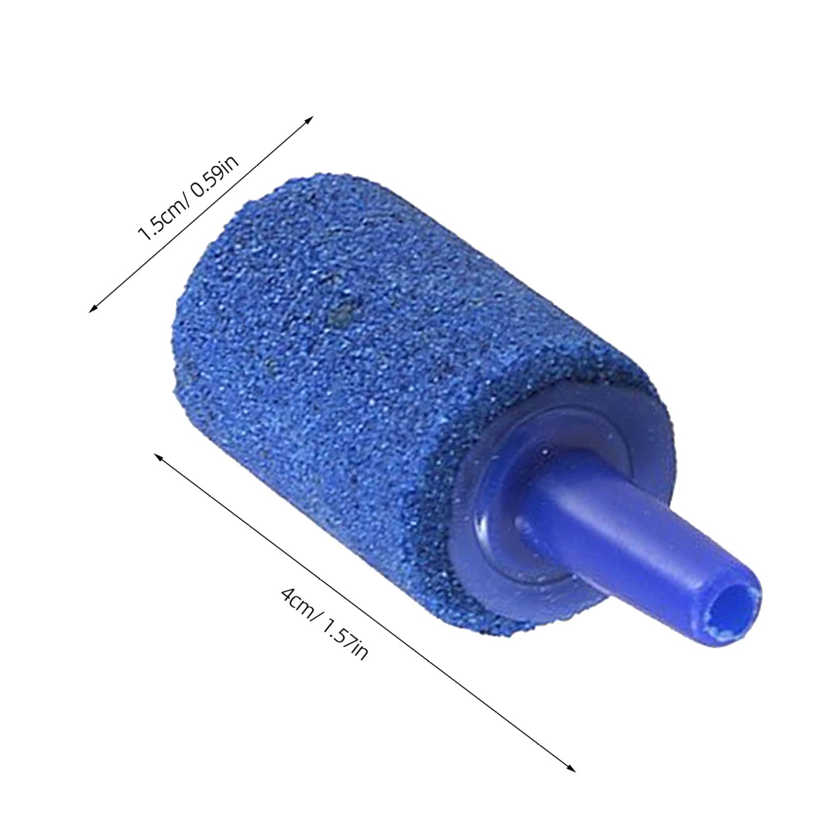 POPETPOP 80 Sztuk Aerator Tlenu I Tlenu Bańka Do Akwarium Bubbler Decked Akcesoria Akwarium Bełkot Akcesoria Do Akwarium Dyfuzor Oul Okrągły Zbiornik Na Ryby Bańka Kamień Ceramika