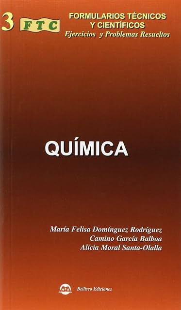 Portada de Formulario Tecnico y Cientifico de Quimica : Con Problema S Re