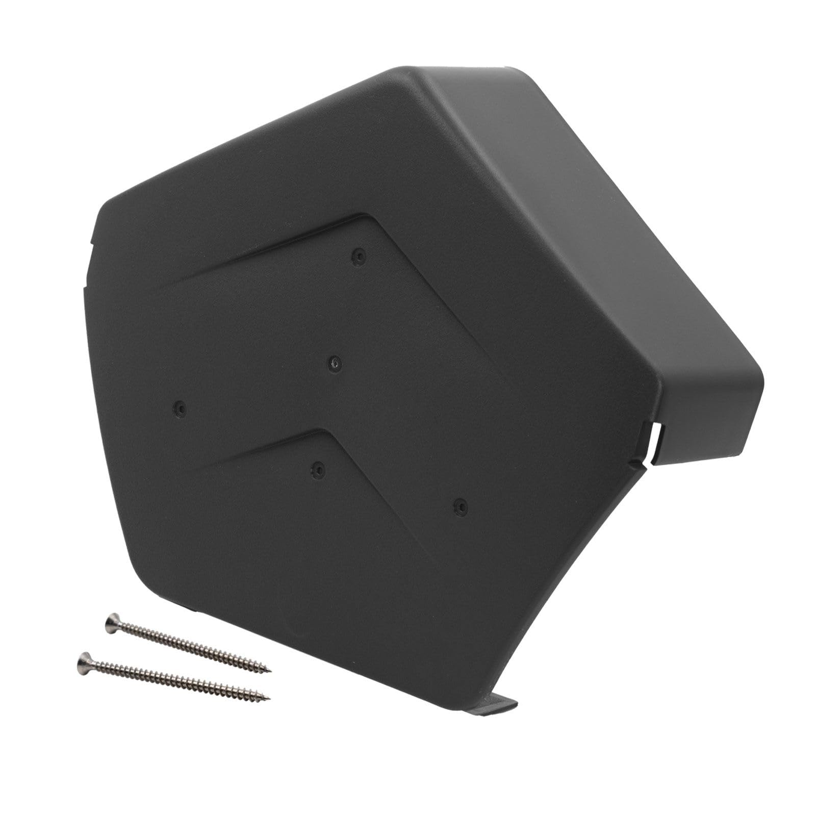 Truly Pvc Limited Slate Grey (Angled) Smartverge Linear Dry Verge Ridge End Cap
