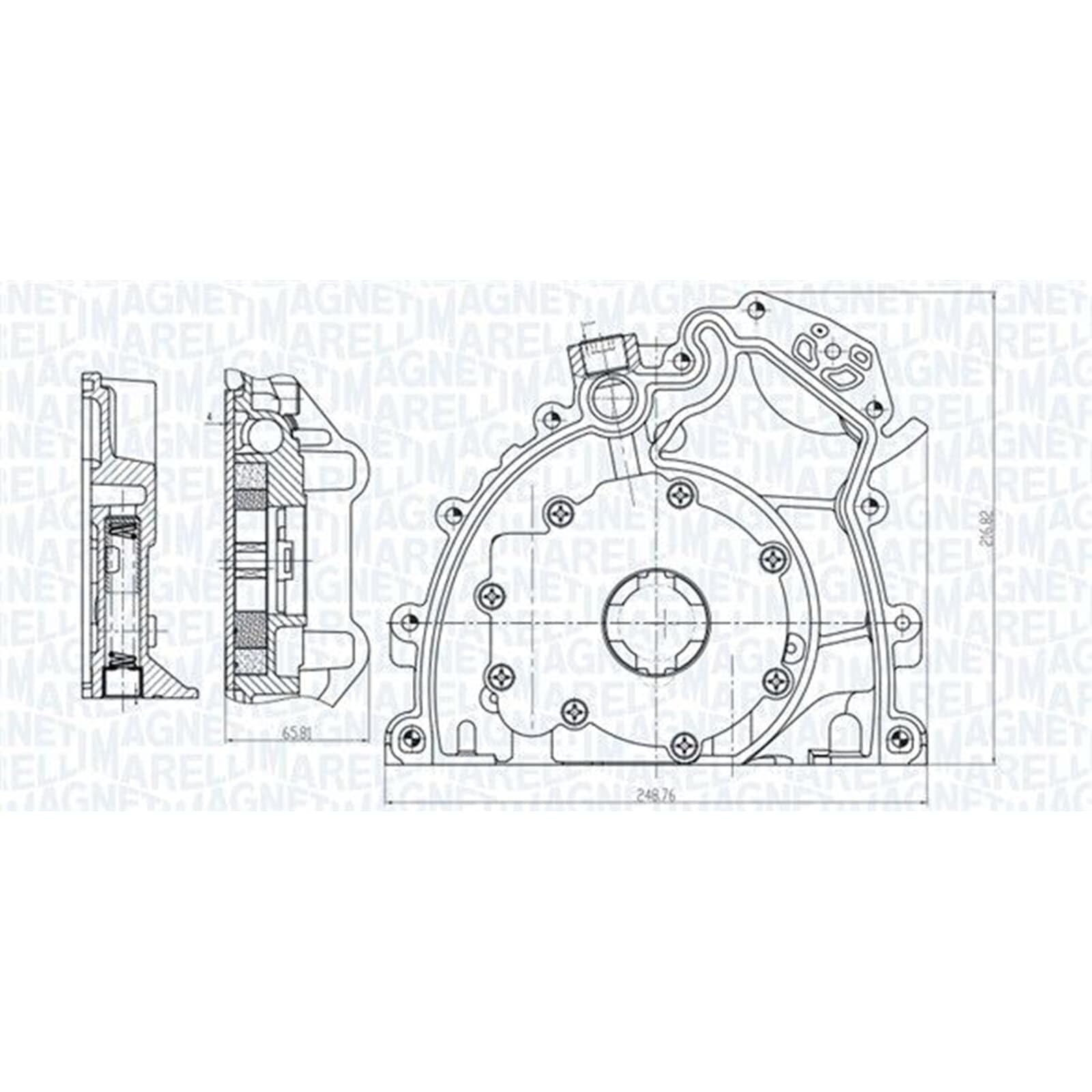 MAGNETI MARELLI 351516000042 Pompa olio