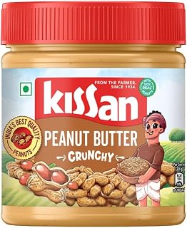 Kissan Crunchy Peanut Butter | High Protein | With Perfectly Roasted Peanuts | Naturally Gluten Free|| 350 g Price In India