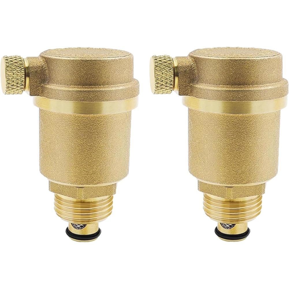 UDSKNV[KSL Pressure Relief for Solar Water Heater Automatic Quick Bleed Valve-Pack of 2 DN15