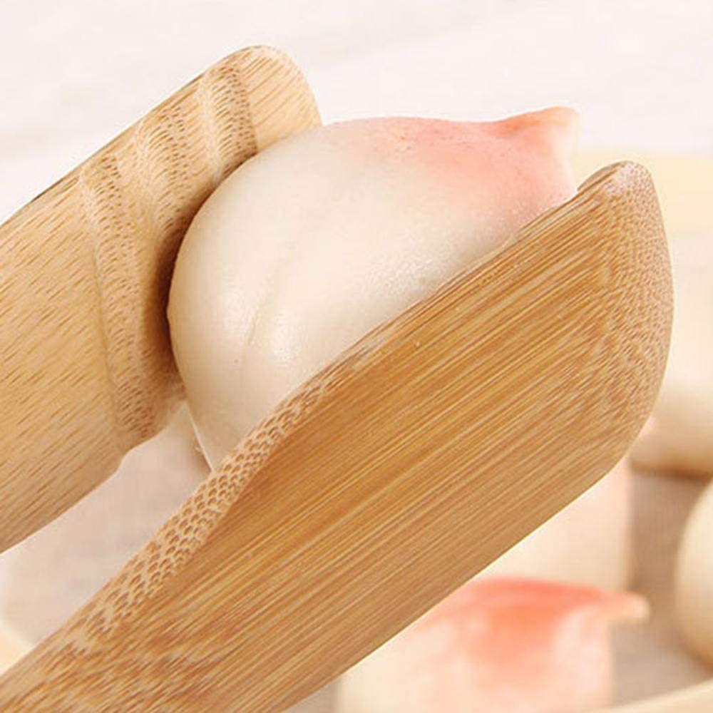 Qualité supérieure B Pinces à Nourriture Bois Clip Pince gâteau pâtisserie Steak Cuisson BBQ Outils Espace extérieur RotCarry Pierre