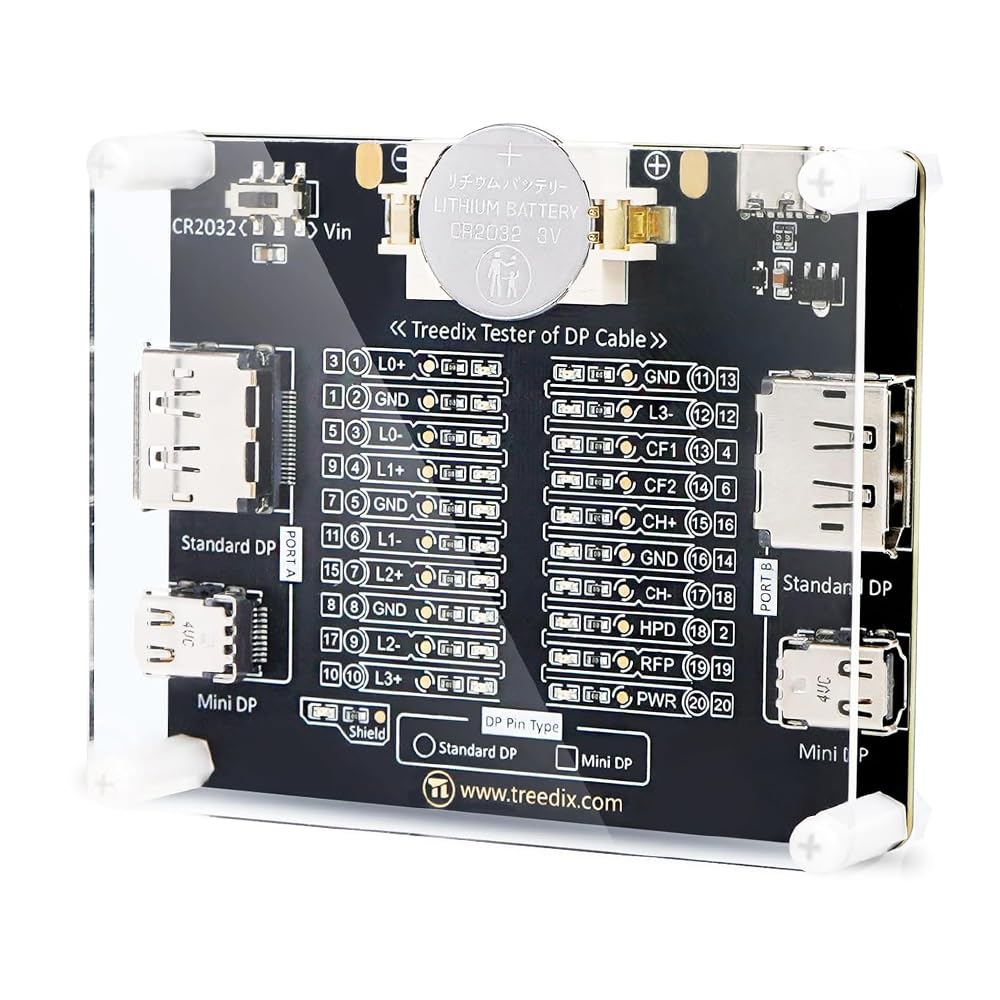 DPページ Amazon.co.jp: Treedix Displayport ケーブルチェッカー テスター 標準