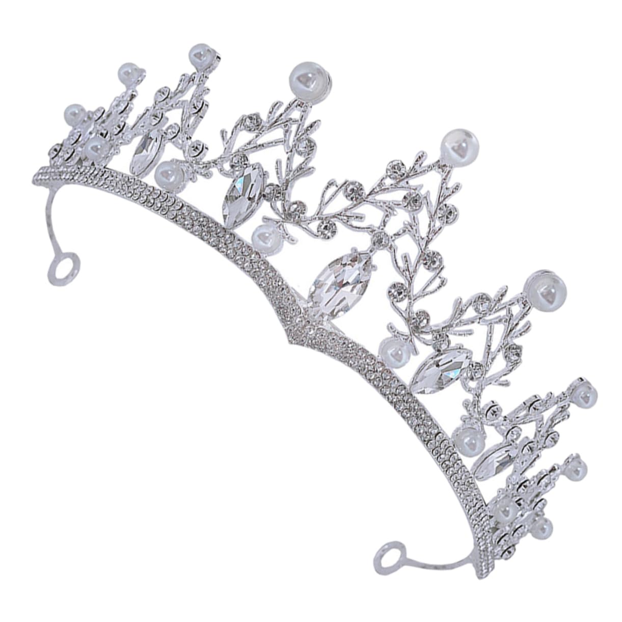 VICASKY 4 Pezzi per Cerchietto Sposa e Tiara Nuziale in Accessorio per Compleanni e Addio Nubilato