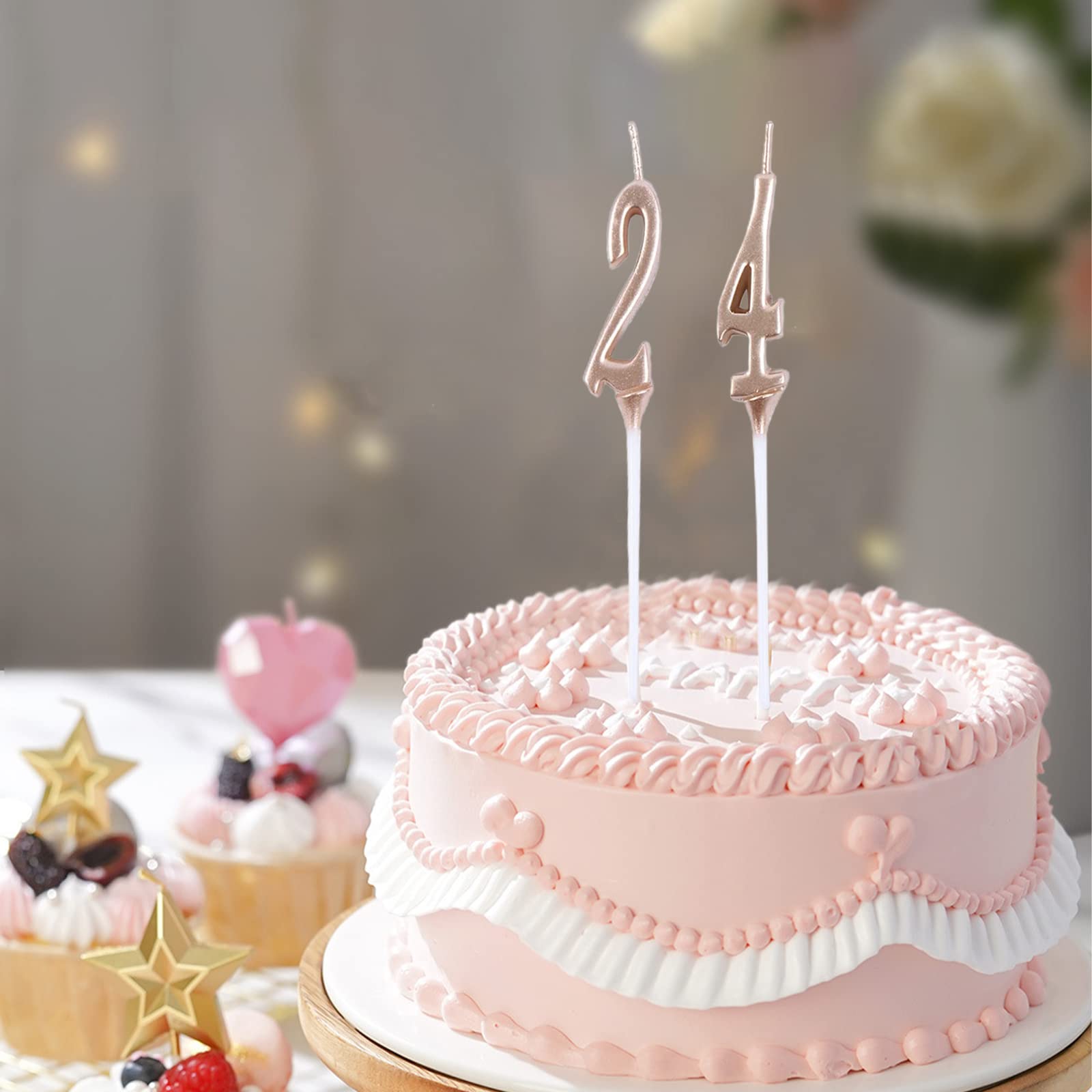 Amazon.co.jp: お誕生日キャンドル 数字 ろうそく 誕生日