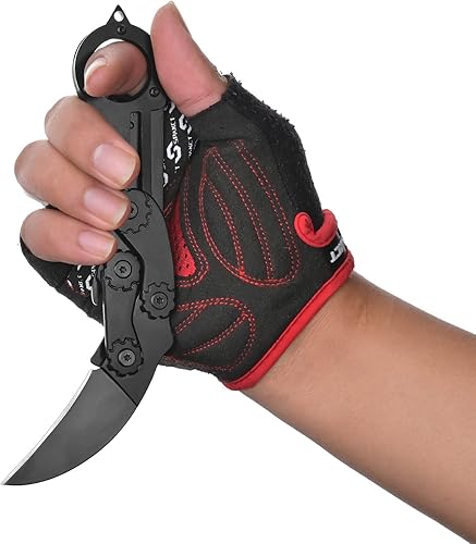 Miniatura 5 de Cuchillo de morphing plegable, bolsillo retráctil para exteriores, caza en la selva, campamento, supervivencia, herramienta multifunción EDC, con