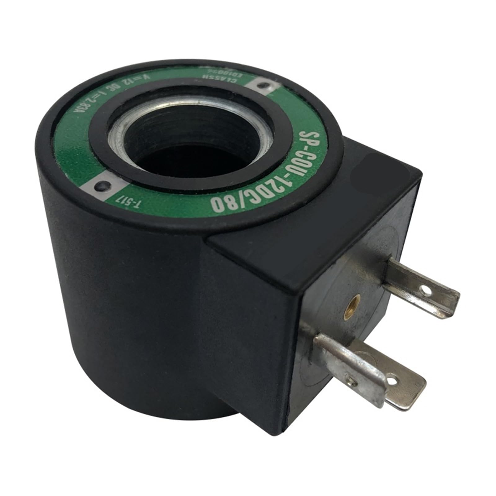 Bobina dell'elettrovalvola SP-COU-24DC/80 SP-COU-12DC/80 Diametro Interno 18 mm Altezza 39 mm(SP-COU-12DC-80)
