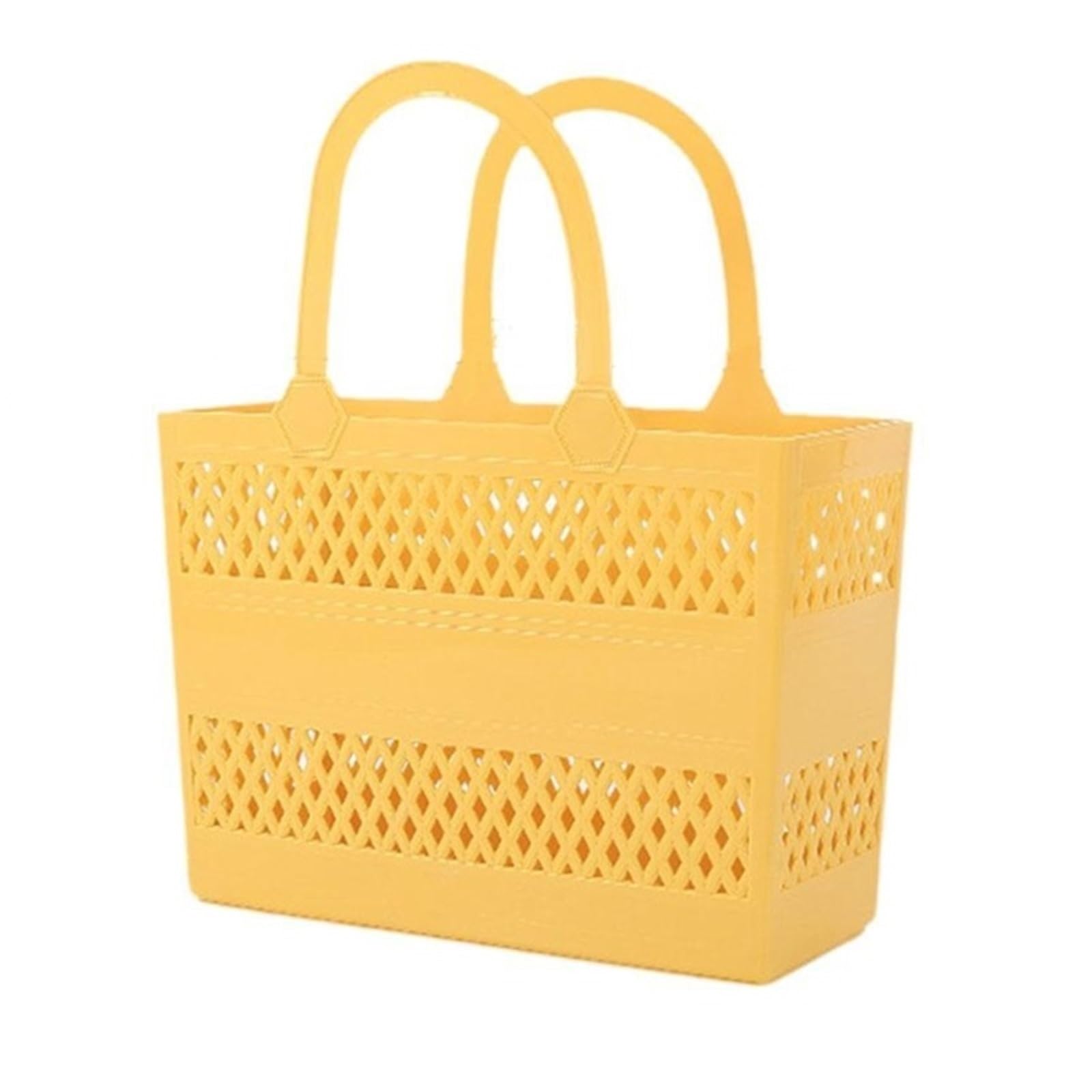 WSQHAO 2Pcs Shower Caddy Basket With Handles Portable Large Capacity Drainage Box Household Storage For Bathroom Dorm for Shower(Color2)