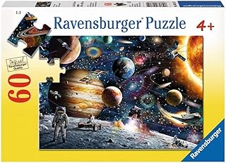 Ravensburger Outer Space 60 Piece Jigsaw Puzzle for Kids - 09615 - Every Piece is Unique, Pieces Fit Together Perfectly