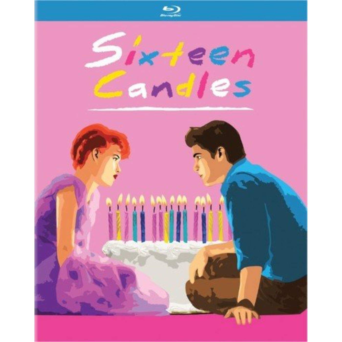 Sixteen Candles Blu Ray Pop Art Edition - Starring: Molly Ringwald, Anthony Michael Hall - Director John Hughes