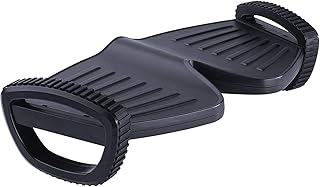 bonmedico Svingo Reposapies de Oficina Balancín – Reposapiés ergonómico, antideslizante y con Capacidad para Meserse. Reposa Pies para Activar los Músculos de las Piernas al Sentarse