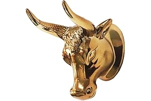 Hidear Guitar Hanger Bull Art Hand Guitar Hanger