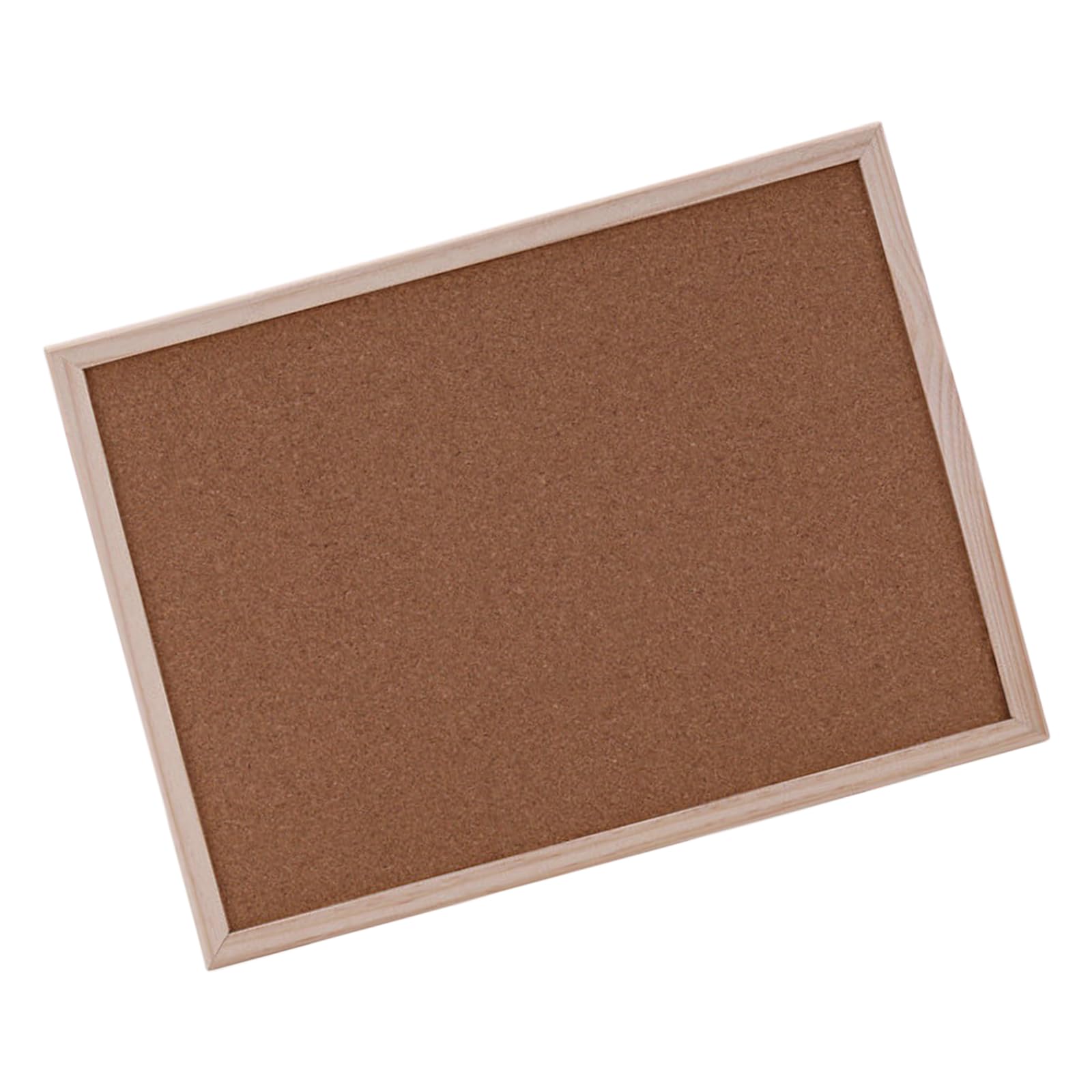 Wood Frame Cork Board Notice Decorative Pin Bulletin Memo for Kitchen Classroom Bulletin