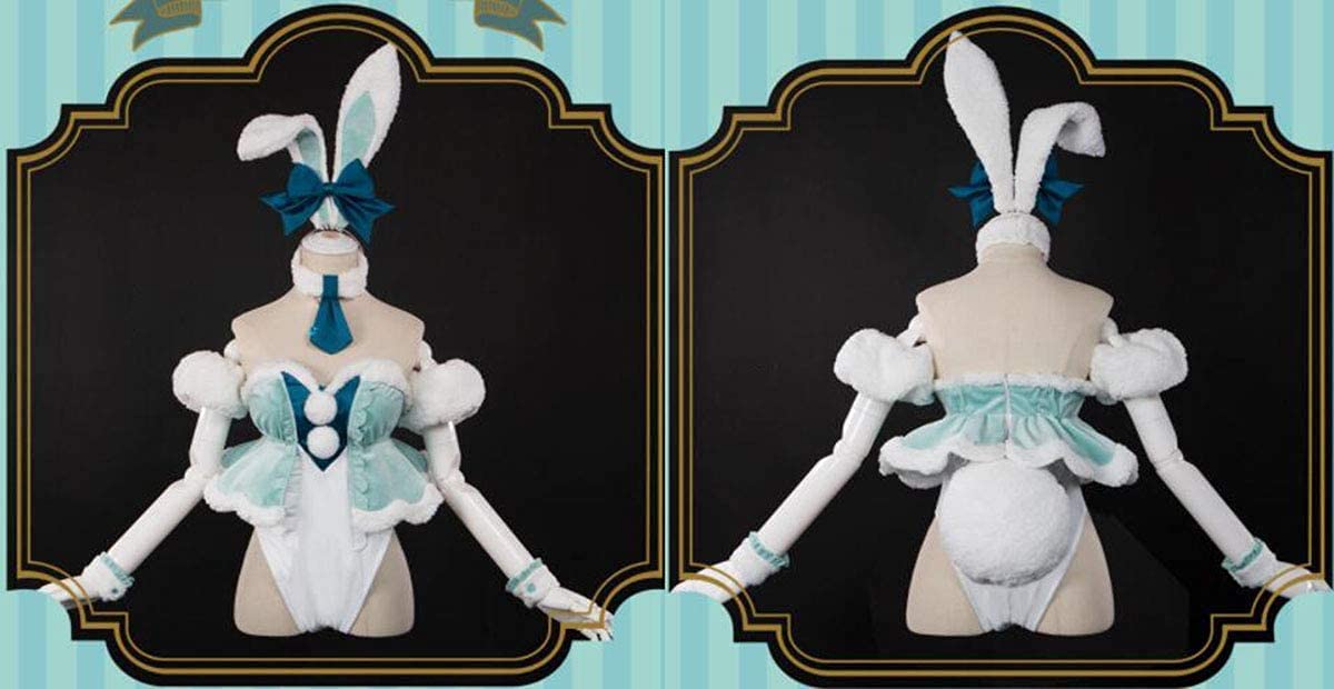 初音ミク　バニーガール フルセット 高品質コスプレ衣装 ウィッグ、靴付き 初音ミク バニーガール フルセット 高品質コスプレ衣装 ウィッグ、靴