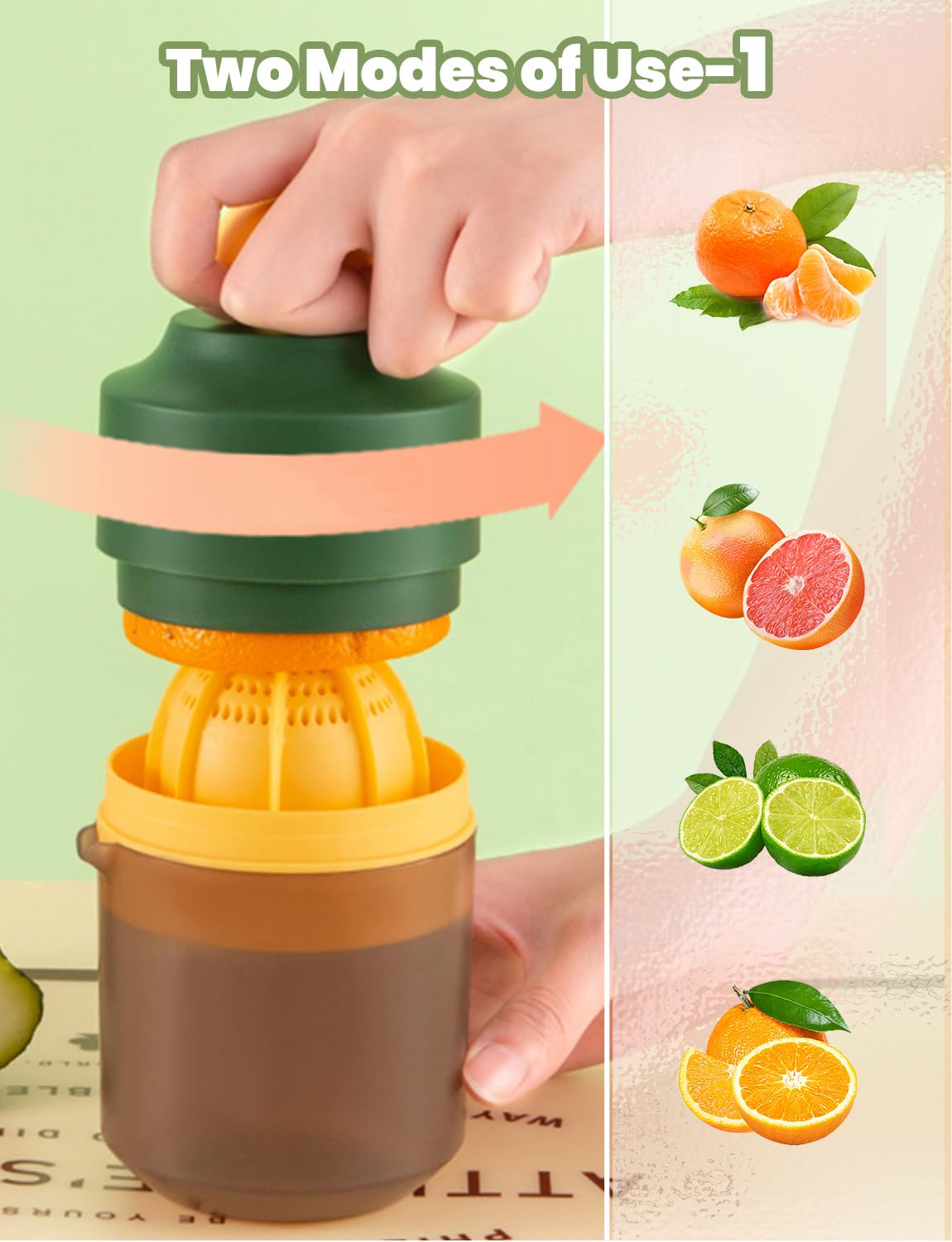 Spremiagrumi Manuale Pitasha - Estrattore Succo Portatile Per Agrumi, Melograni, Uva