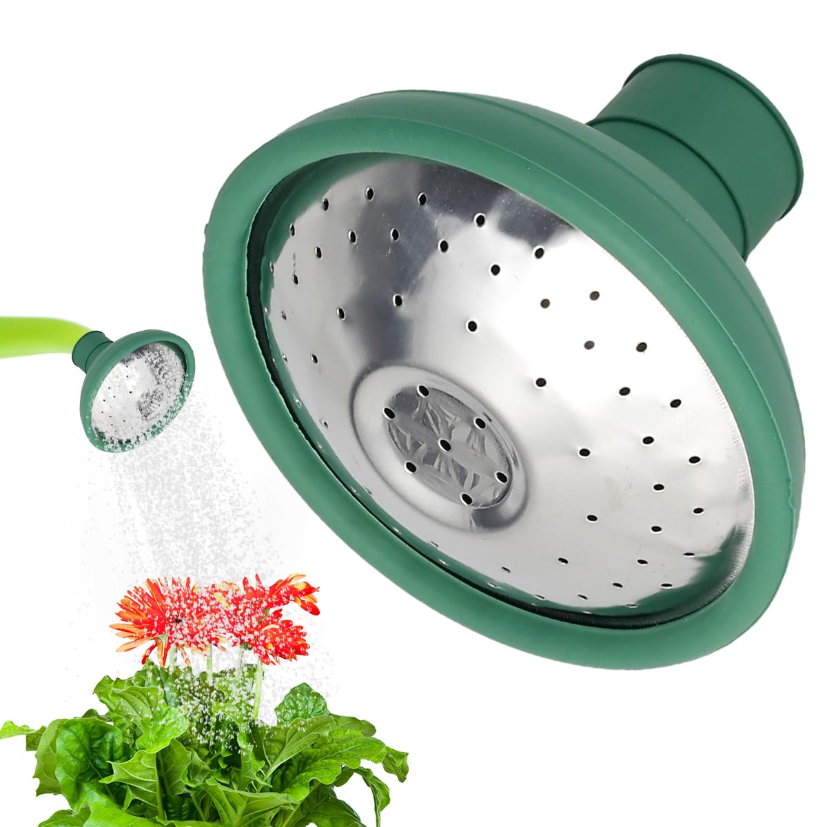 Universal Garden Watering Can Rose Head Water Sprinkler Sprayer to Fit All Watering Can Rose Watering Can Spout Cover Nozzle Replacement Watering Can Sprinkler Head for Watering Garden (1pcs)