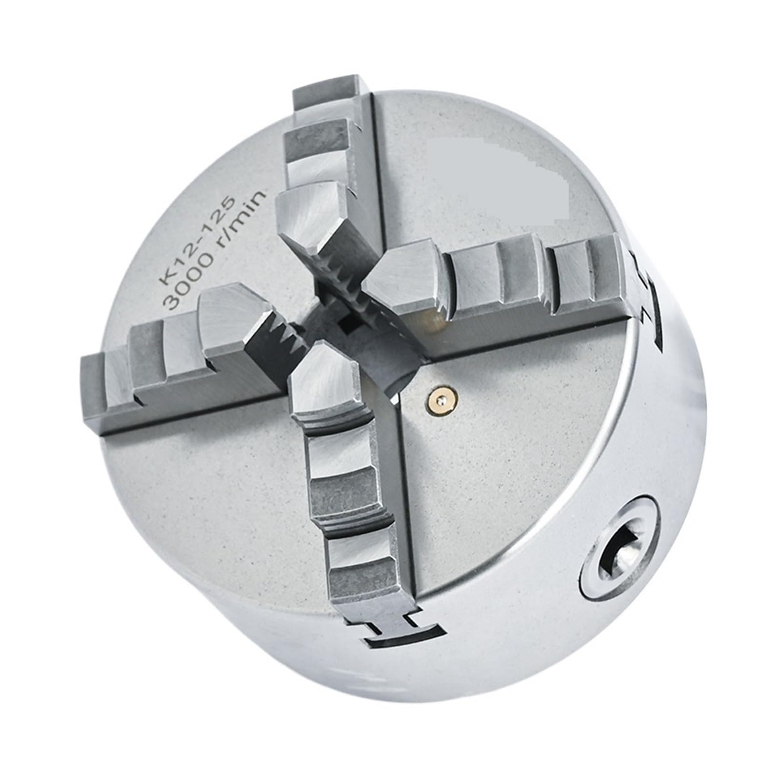 Mandrin de tour Mandrin de tour 125 mm à 4 mors à spirale K12-125 for métaux, mini-manuel