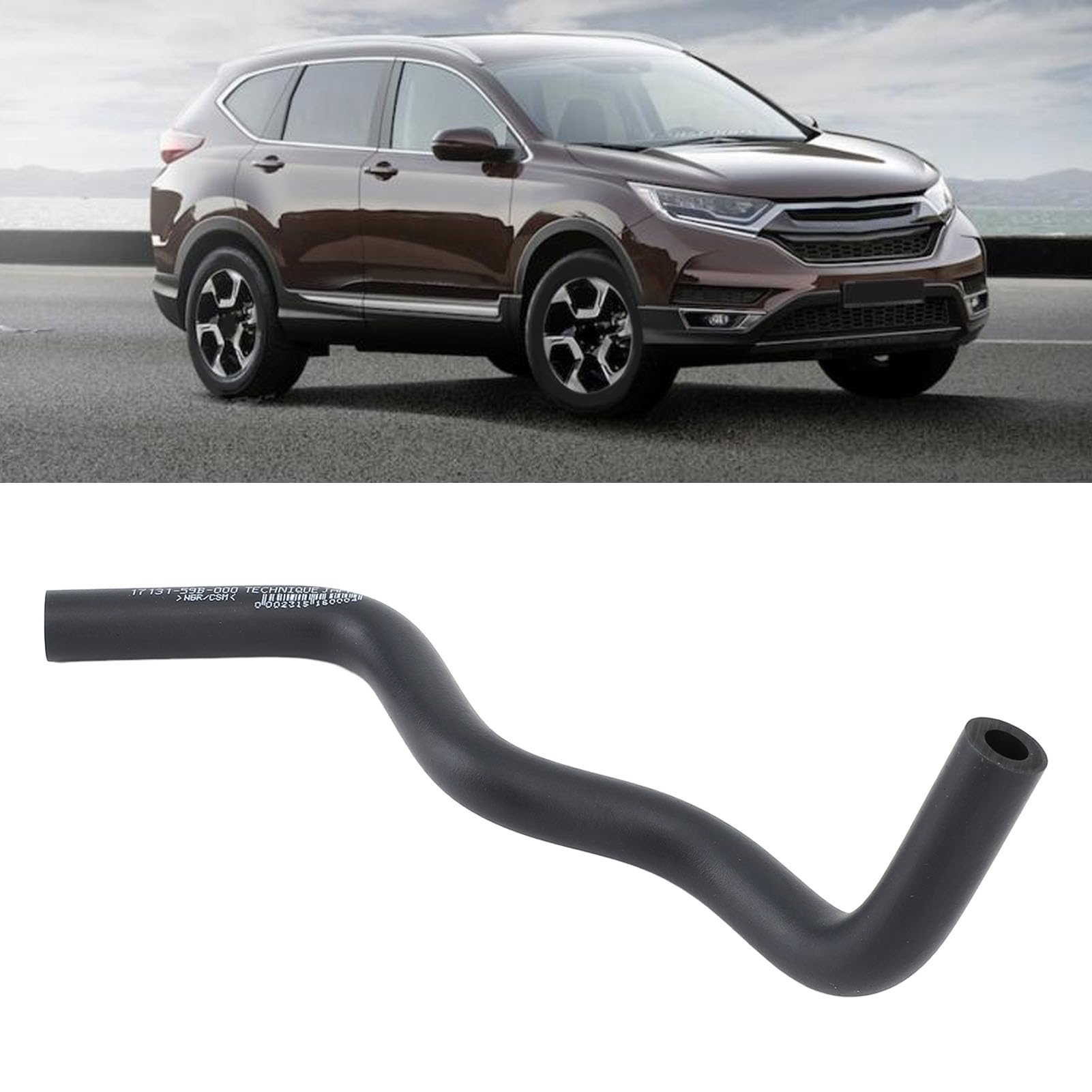 Tuyau PCV 17131‑59B‑010 Compatible Pour Honda CR-V (2016-2021) - PVC Haute Température - Ventilation Moteur - 13