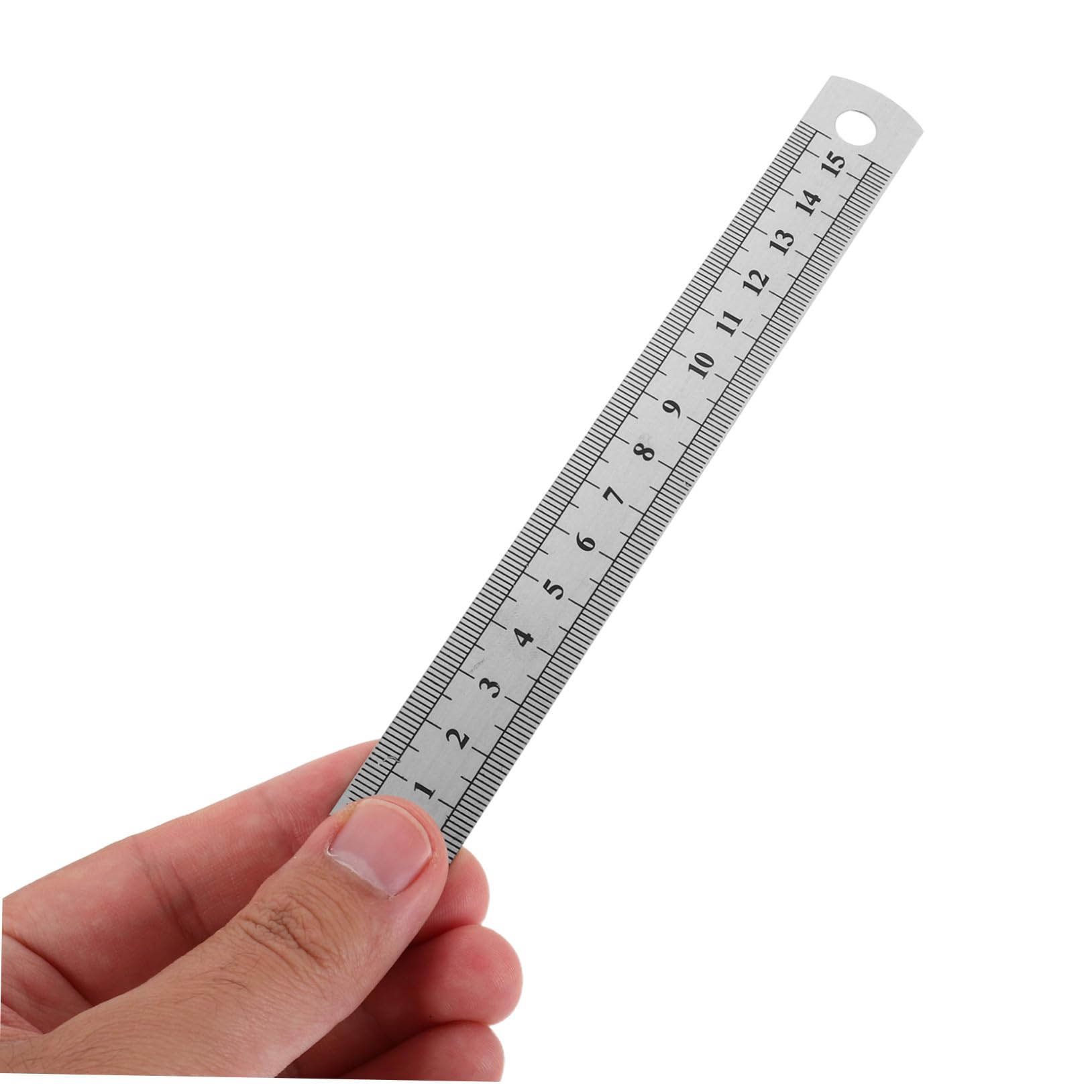 WOONEKY 30 Pièces Lot de Règles Acier Inox Double Échelle et Règle Rigide Précision pour Lutherie Dessin Menuiserie Outil de Mesure Polyvalent