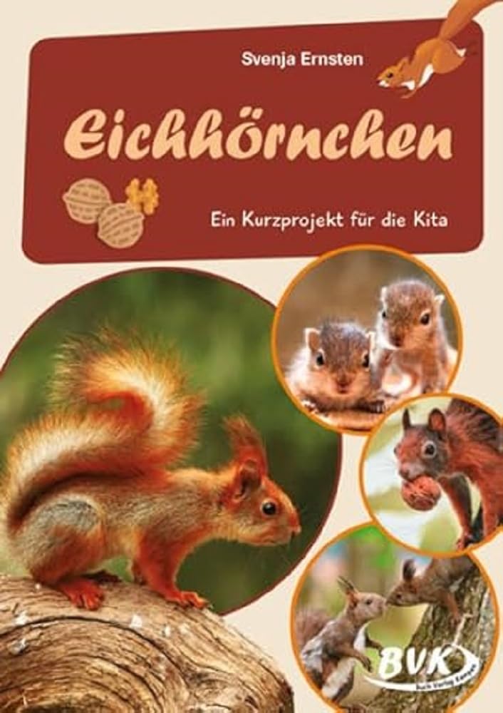 Eichhörnchen: Ein Kurzprojekt für die Kita (Kurzprojekte) | mit farbigen Bildkarten