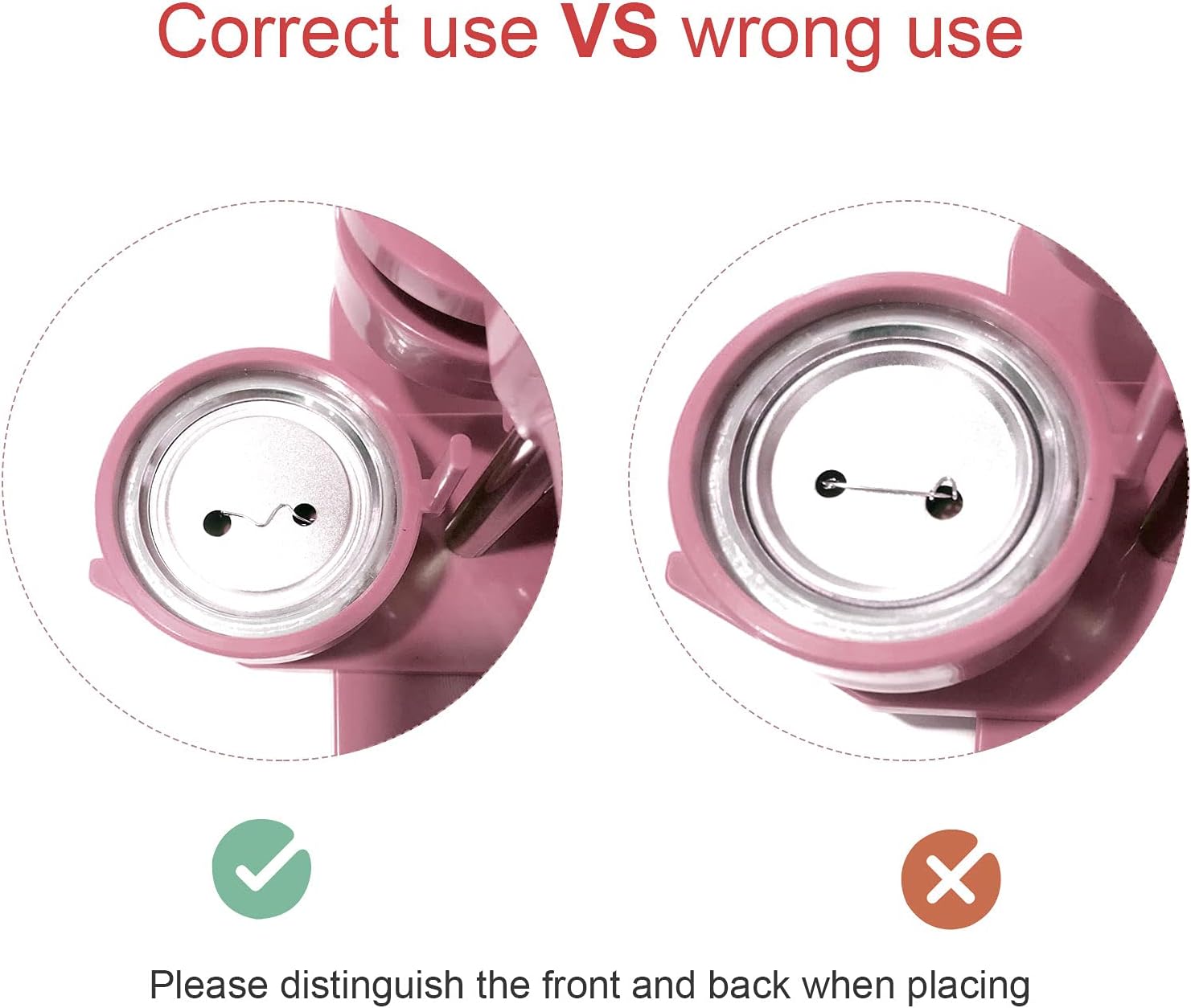 Button Maker, Installation-Free Button Badge Maker Machine, 58mm (2.25in) Pin Button Maker Press Machine with 100pcs Button Pins, Circle Cutter, Pictures and Magic Book