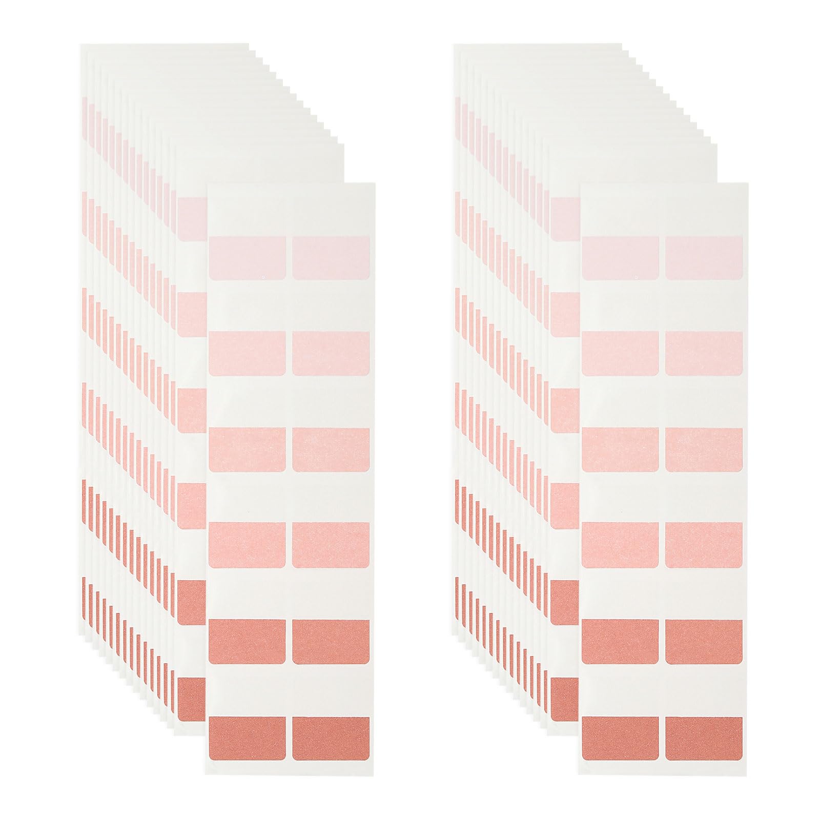 PATIKIL Clear Index Sticky Tabs, 240 Pcs Medium Transparent Sticky Notes Bookmarks Planner Stickers Page Tabs for Office Notebooks File Folder Ledger Book, Gradient Pink
