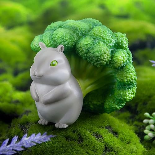 Miniatura 8 de BEEMAI Vegetables Fairy Series 6 piezas de diseño aleatorio lindas figuras coleccionables juguetes regalos de cumpleaños (juego completo)