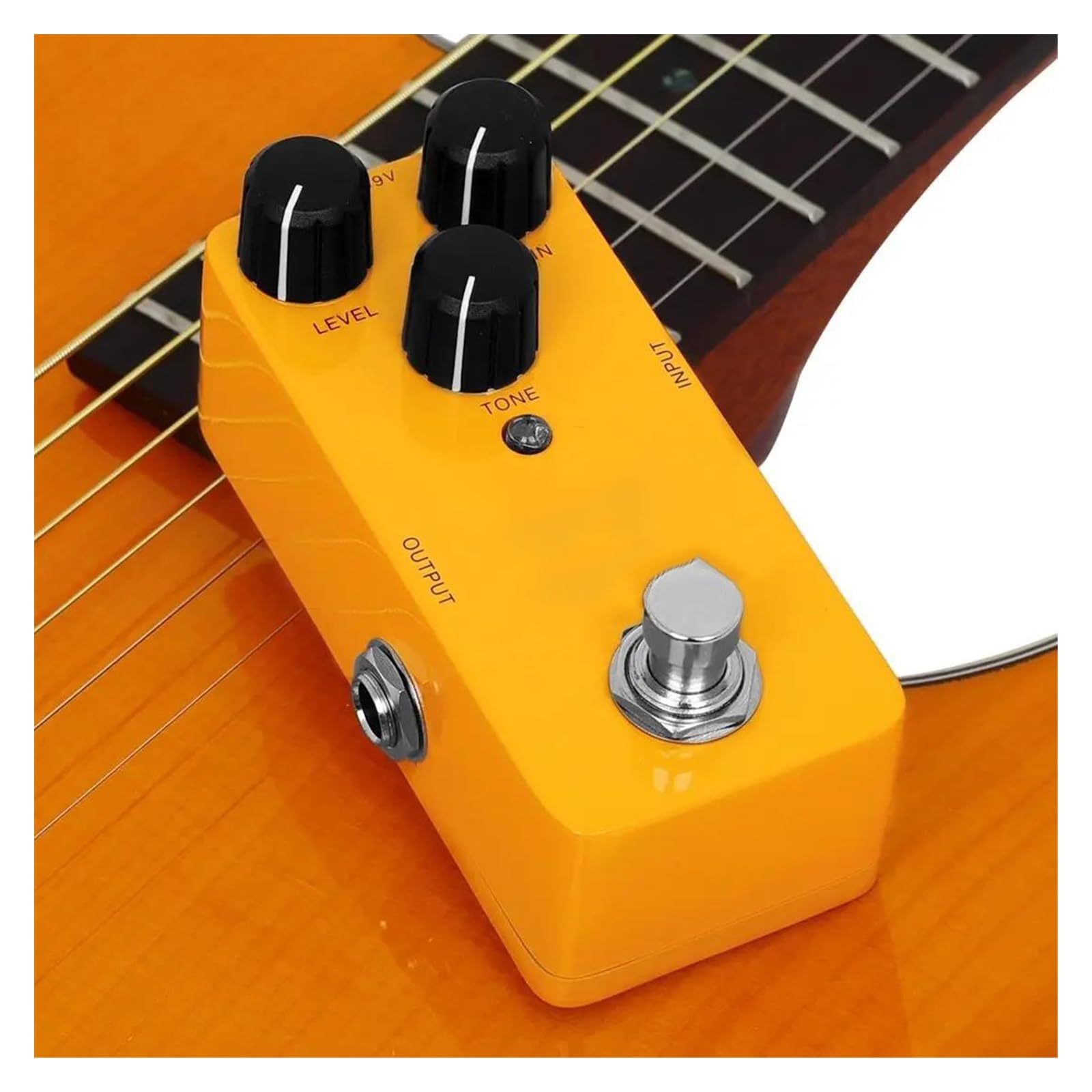 Efekty Gitarowe Z Efektami True Bypass Mini Monophonic Distortion Akcesoria