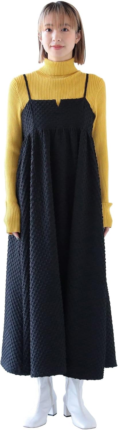 Amazon.co.jp: [レイビームス] ワンピース フクレ ジャカード キャミ