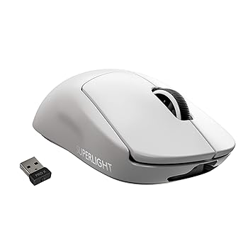 Logitech G PRO X SUPERLIGHT Wireless Gaming Mouse White