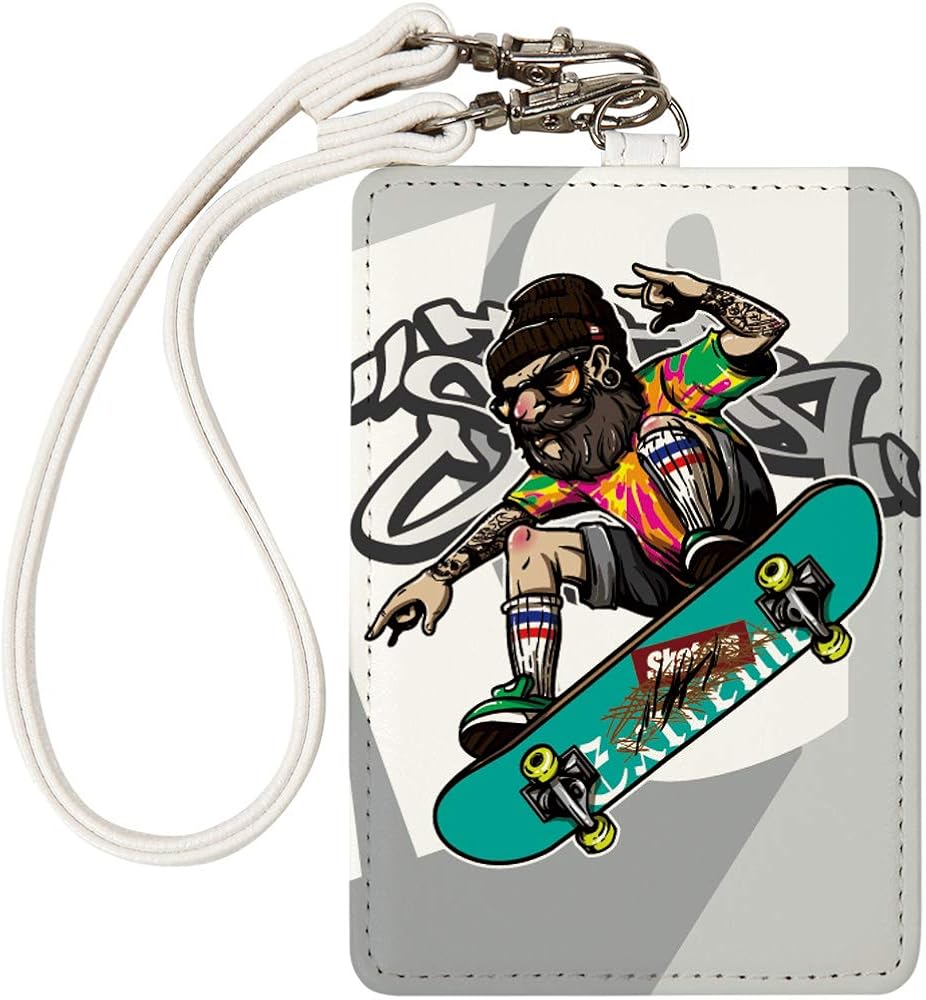 Amazon パスケース ストラップ付き 定期入れ デザイン イラスト スケボー ヒップホップ 114 2reoip 1002 Yui バッグ スーツケース Amazon パスケース ストラップ付き 定期入れ デザイン イラスト スケボー ヒップホップ 114 2reoip 1002 Yui バッグ スーツケース