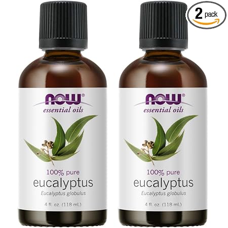 Now Foods Eucalyptus Oil 4 oz Liquid (Pack of 2)
