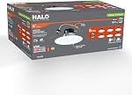 Halo LT Trim LED encastré de 5 pouces / 6 pouces, 5 températures de couleur, lumière encastrée à baffle dimmable, 6 pièces - LT56079FS1EWHR6PK