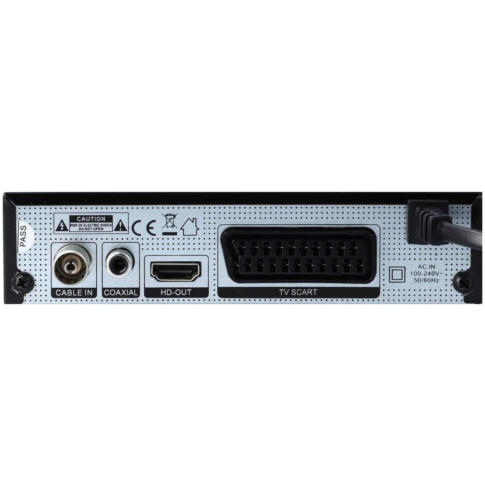 Comag DKR 60 HD digitaler Full HD Kabel-Receiver (PVR Ready, HDTV, DVB-C, Time Shift-Funktion, HDMI, SCART, USB 2.0) schwarz