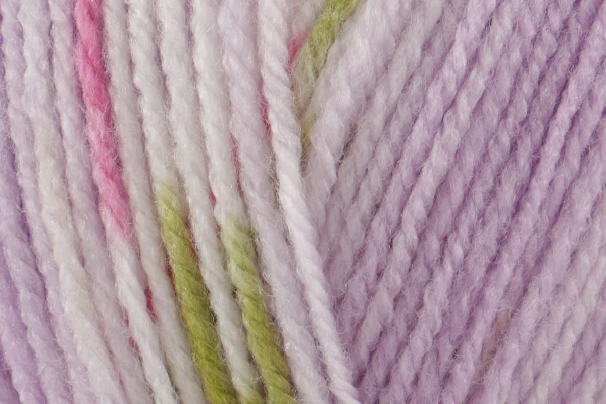 Sirdar Hayfield Baby Blossom DK Crochet Yarn, Nylon Acrylic Blend Double Knitting Wool for Hoodies, Jumpers, Sweaters, Blankets & Throws - 100g Ball - Little Lavender(352) - Single (1 Ball)