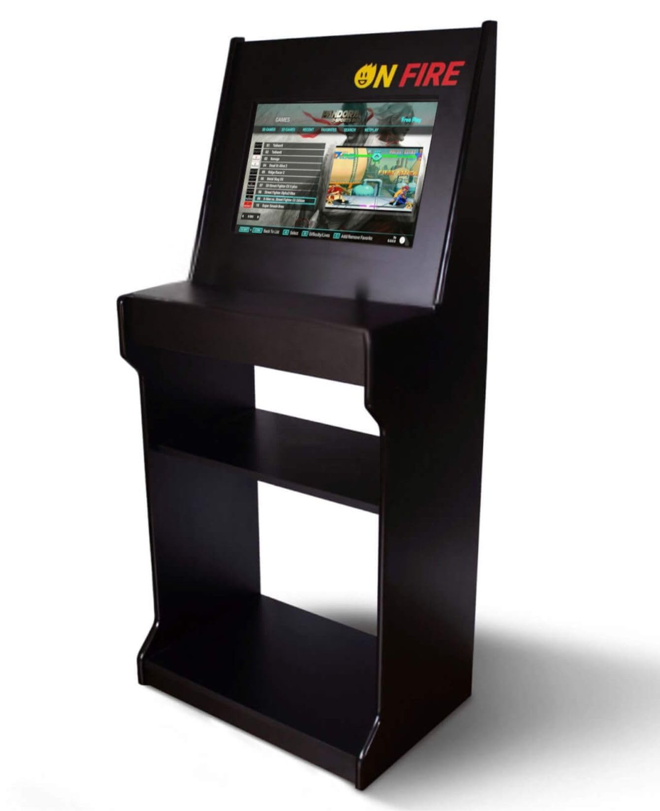 ONFIRE GAMES | Mobile + schermo | Cabinato Videogame Arcade e Retrogaming | Senza Console | Trasforma la tua console in un vero Cabinato da Sala Giochi