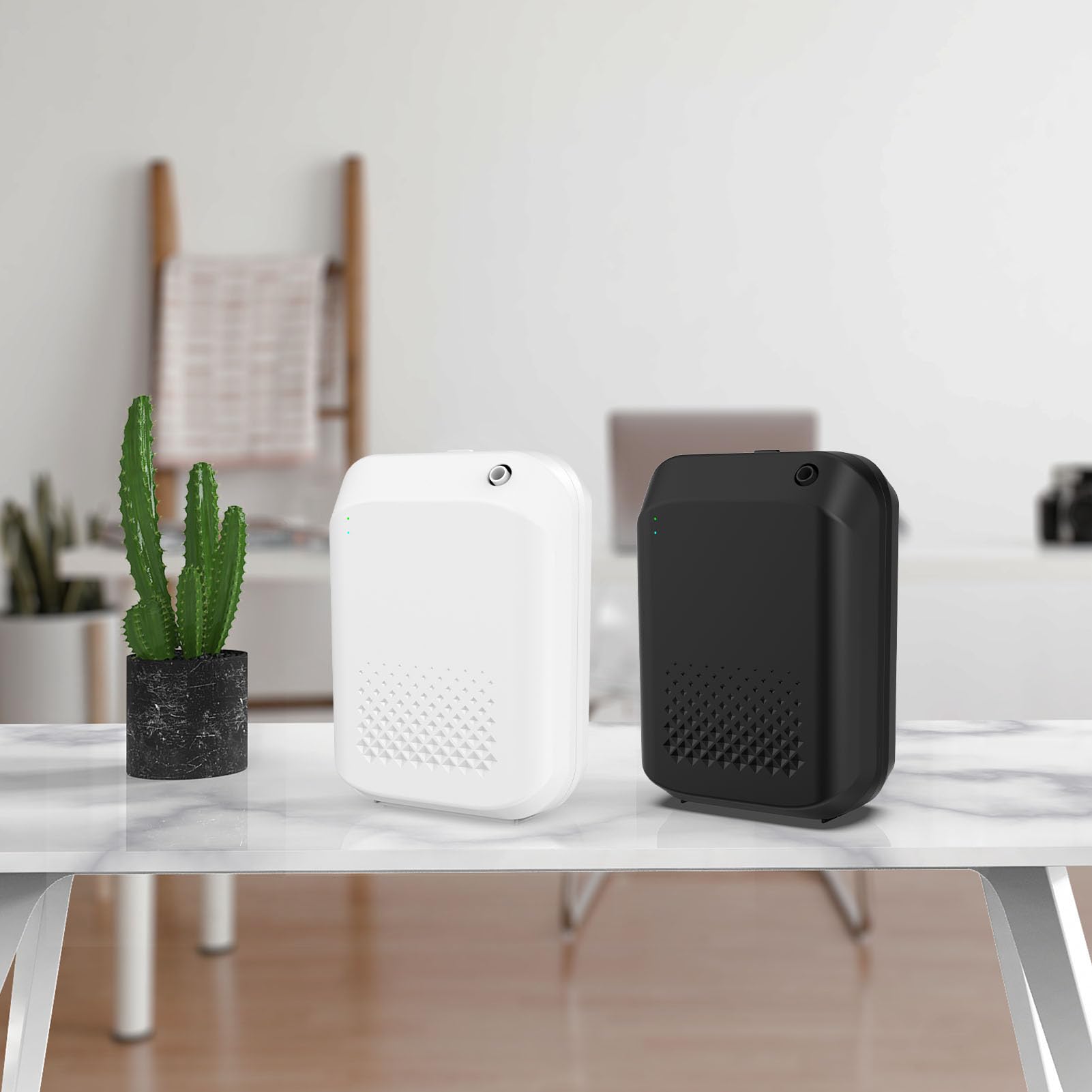 Inteligentna Maszyna Zapachowa Typu C Dyfuzor Zimnego Powietrza Bluetooth do Przestrzeni Biurowych w Domu (Czarny)