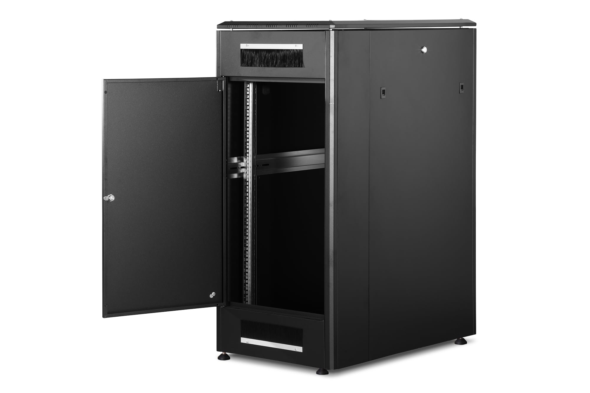 DIGITUS Armoire réseau - Rack 19 Pouces - 26U - 60 x 100 cm - Charge admissible 1200 kg - Profondeur utile 94,3 cm - Série Unique - Noir