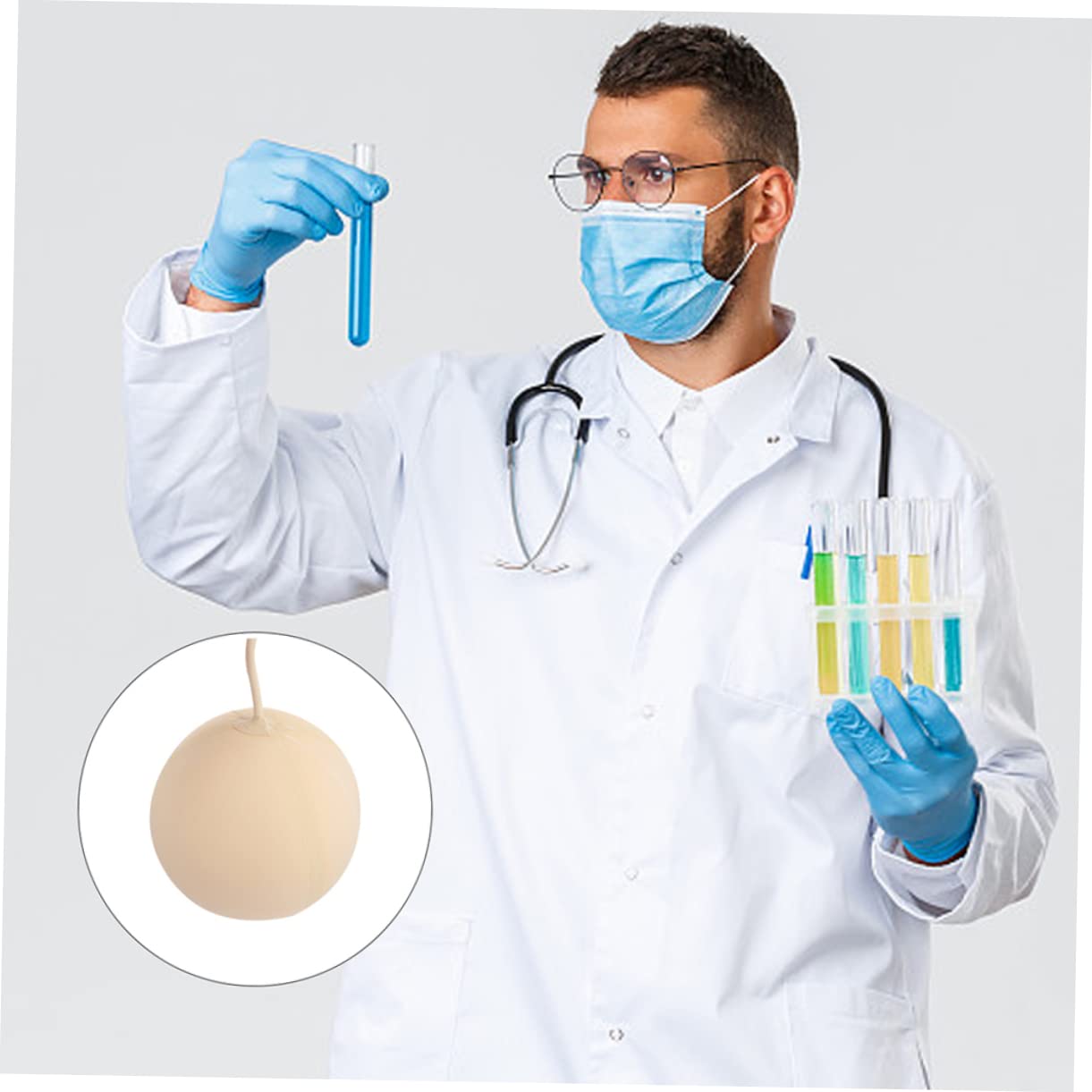 Gatuida 2x Probenballon Gasentnahme – Gummikugel  Produktbild-Vorschau 3