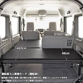 ぱくぱく様 エブリィワゴン ベットキット セール純正品 自動車