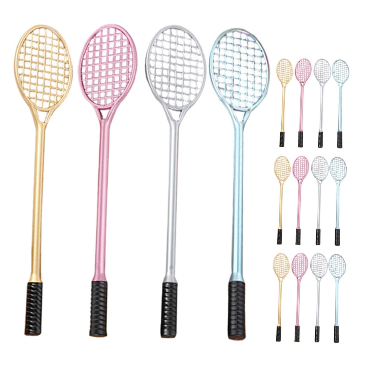 80pièces Stylo Gel Forme De Raquette Stylos Mignons à Encre Gel Pour École Et Bureau Pratique Et Amusant Pour Adultes
