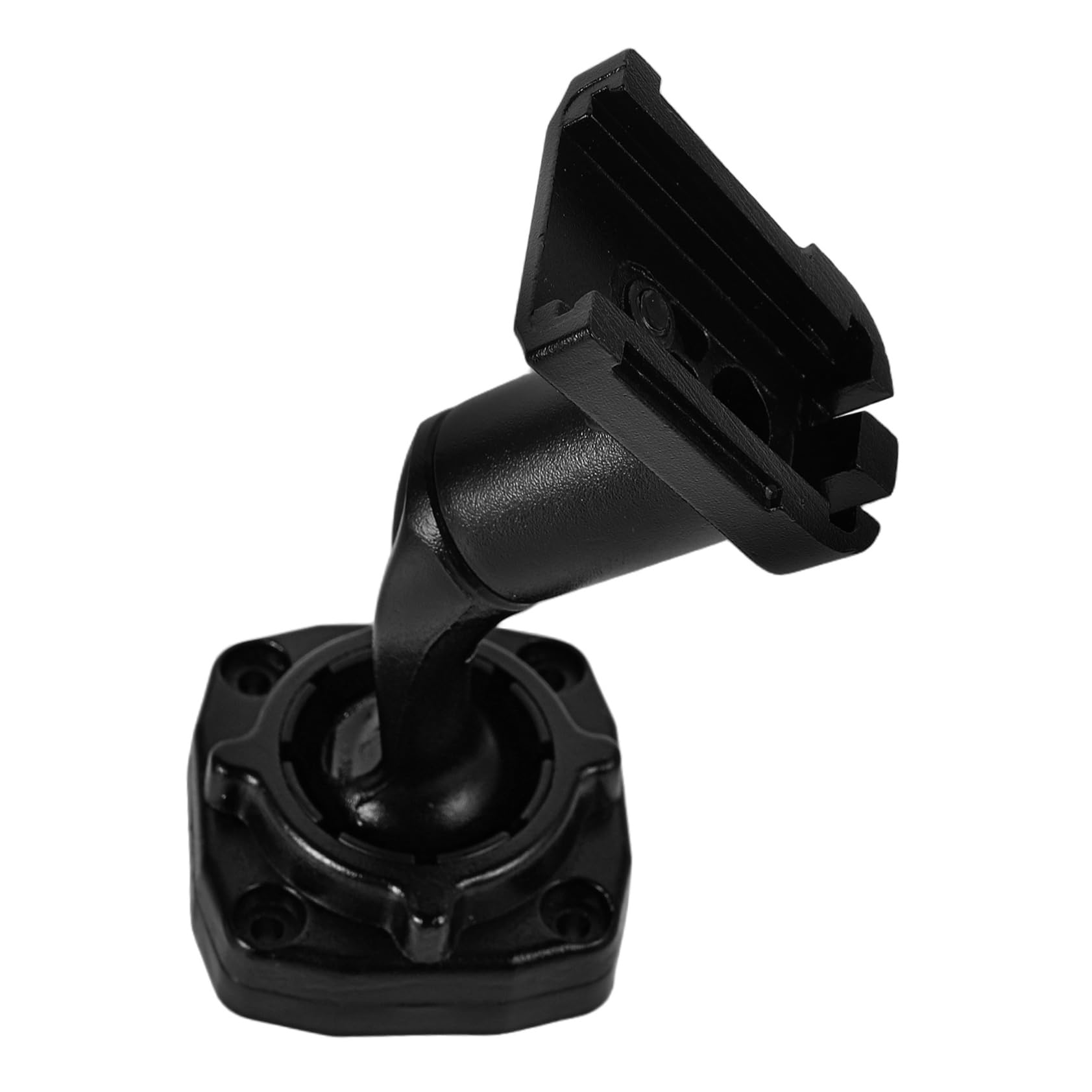 Automotive Rear View Mirror Bracket for Dash Cam Adjustable Interior Mount for Car and SUV Sturdy Black Vehicle