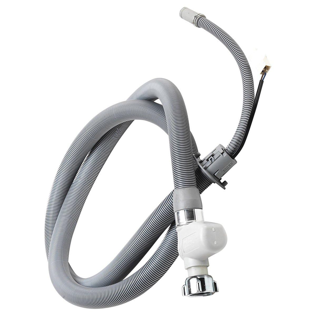 Sos Accessoire Metallic Silver Aquastop Dishwasher Inlet Hose 50295663004 Aeg, Arthur Martin, Arthur Martin, Faure, Juno, P